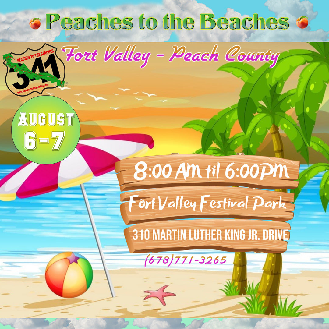 2021 Peaches to the Beaches in Peach County Longest Yard